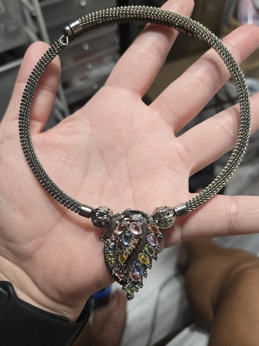 N/A choker tarnished